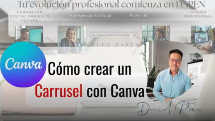Cómo crear un carrusel de fotos con Canva