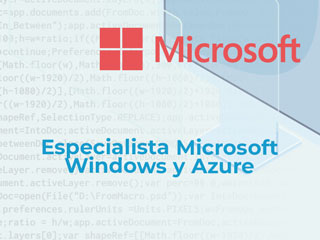 Especialista Administración Sistemas Microsoft Server y Azure